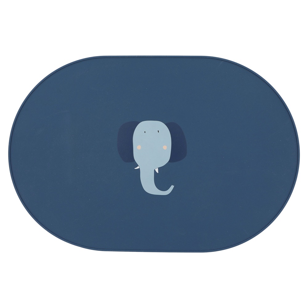 Siliconen placemat - Mrs. Elephant